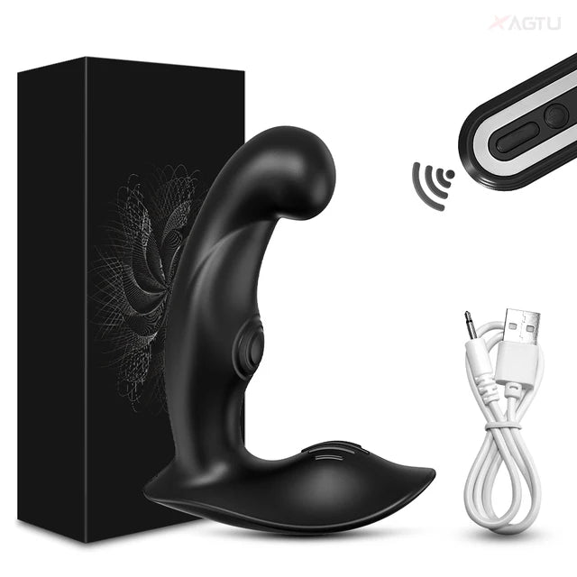 Male Prostate Massager – APP Controlled Vibrating Butt Plug for Men and Couples – Ultimate Prostate Stimulation for Enhanced Pleasure