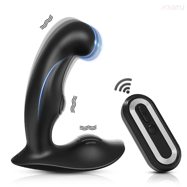 Male Prostate Massager – APP Controlled Vibrating Butt Plug for Men and Couples – Ultimate Prostate Stimulation for Enhanced Pleasure