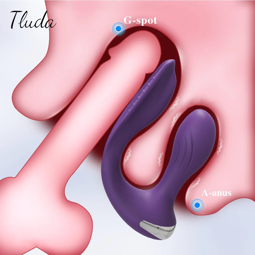 APP Control Panties Vibrator for Women: Clit Stimulator Dual Ended Vagina Anal Vibrator Female Masturbator Sex Toy for Couples