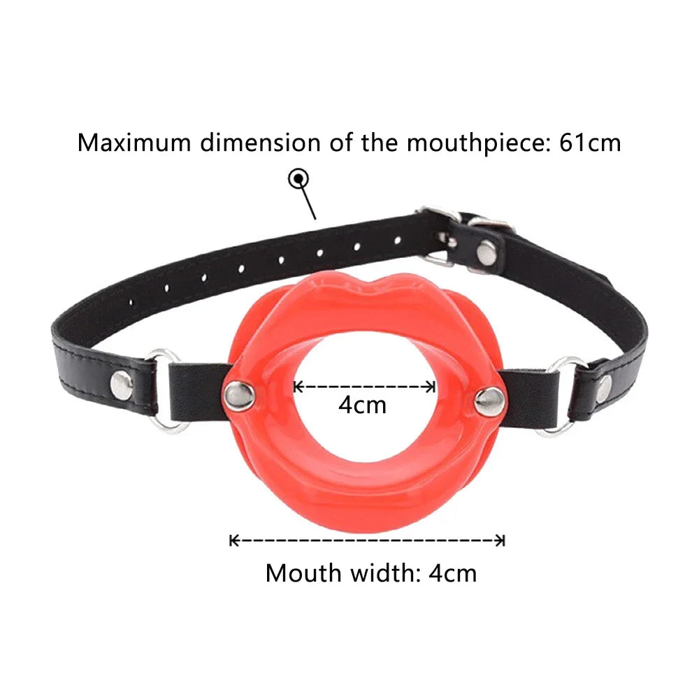 Silicone Open Mouth Gag: Enhance Your BDSM Experience