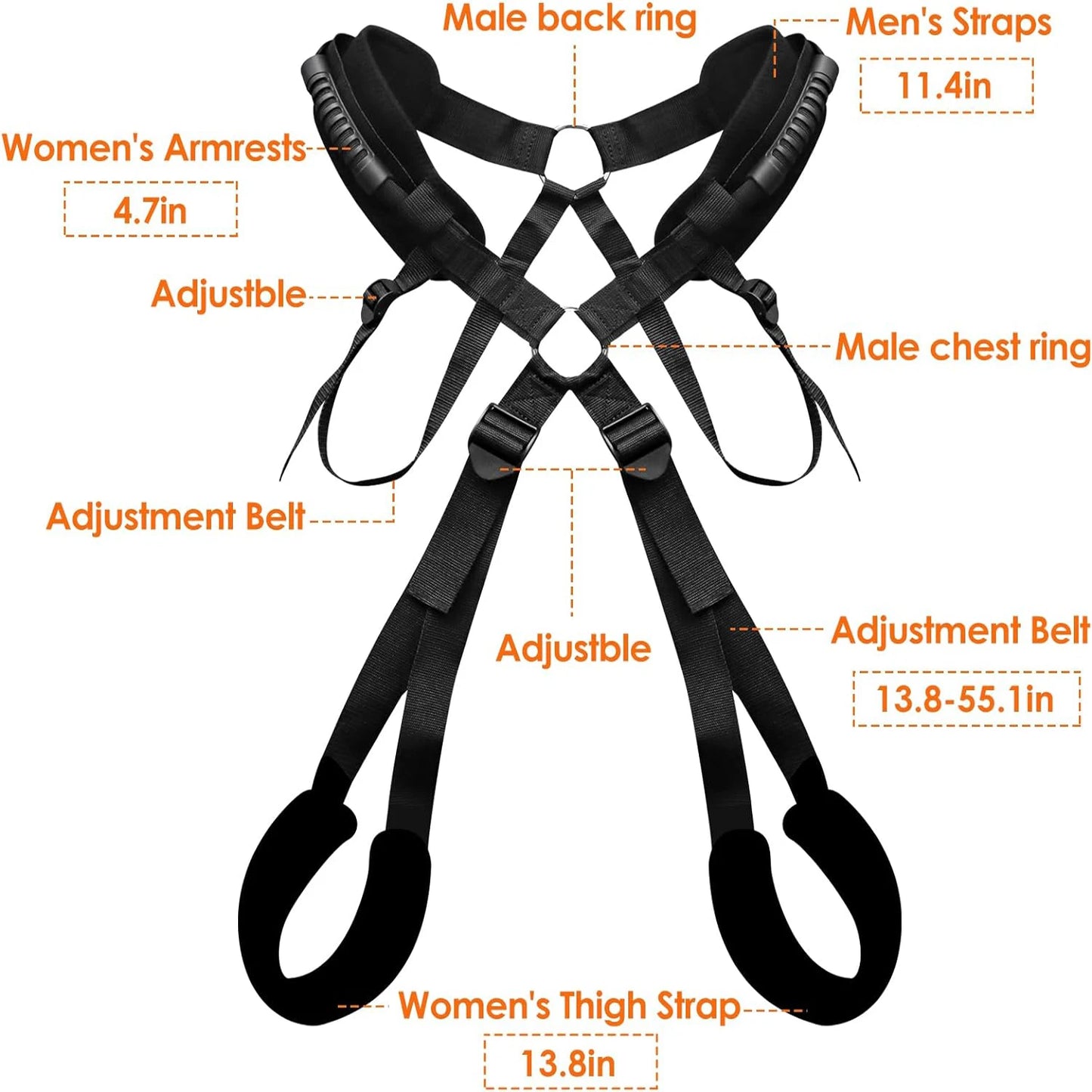 BDSM Bondage Love Slings for Couples Sex Swing Set