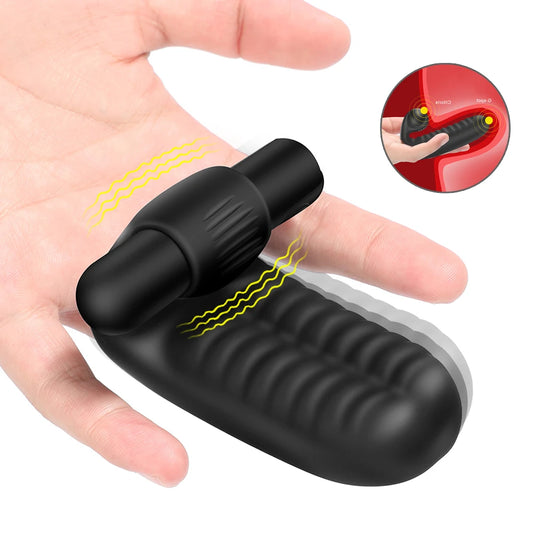 Premium Finger Sleeve Vibrator – G-Spot & Clitoral Massager for Intense Pleasure | Discreet Adult Toy for Women & Couples