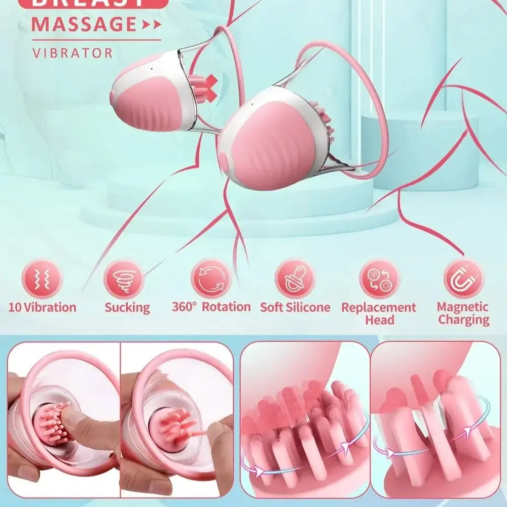 Nipple Massage Vibrator: Enhance Your Pleasure with Premium Nipple Stimulation sex toy