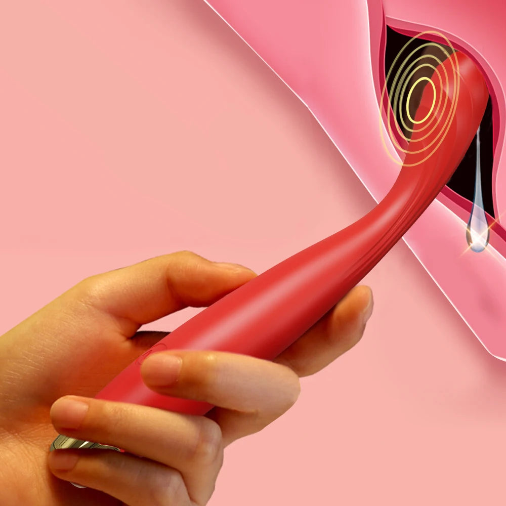 Powerful Beginner G-Spot Vibrator for Women: Nipple, Clitoris, and Anal Stimulator