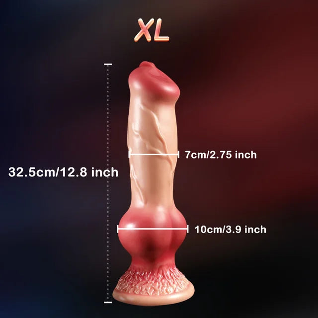 Realistic Huge Dog Knot Dildo Sex Toys for Women S/M/L/XL/XXL Animal Penis Anal Plug Prostate Soft Suction Cup Adult 18+ Product