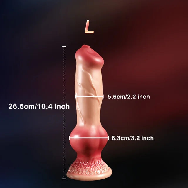 Realistic Huge Dog Knot Dildo Sex Toys for Women S/M/L/XL/XXL Animal Penis Anal Plug Prostate Soft Suction Cup Adult 18+ Product