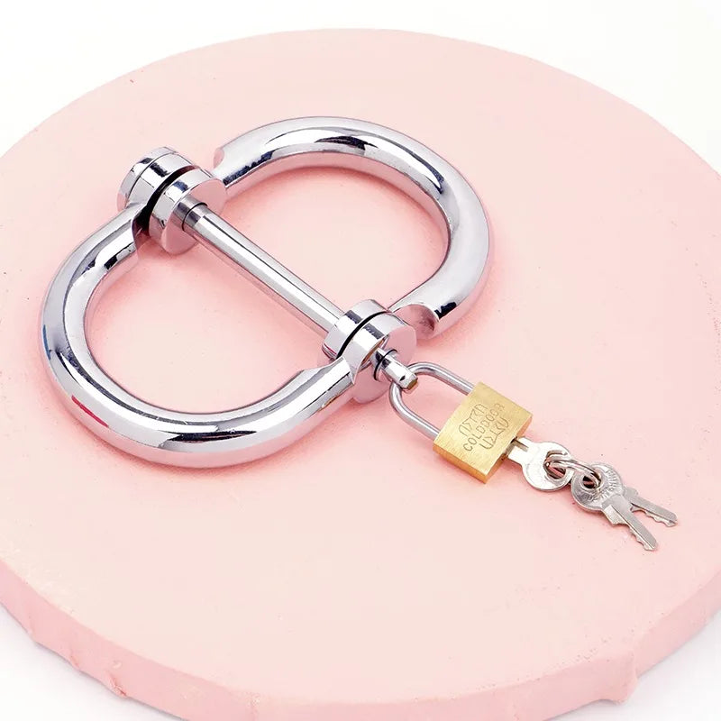 Metal Handcuffs BDSM Toys for Couples - Erotic Bondage Restraints