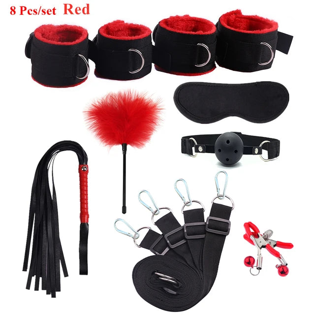 Adjustable Sex Toys For Women: BDSM Bondage Adult Set