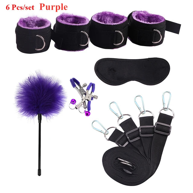 Adjustable Sex Toys For Women: BDSM Bondage Adult Set