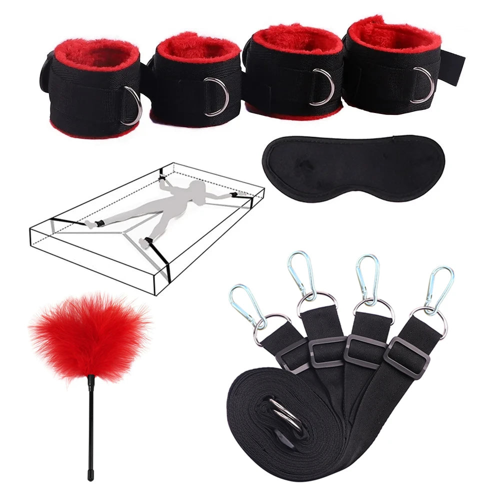 Adjustable Sex Toys For Women: BDSM Bondage Adult Set