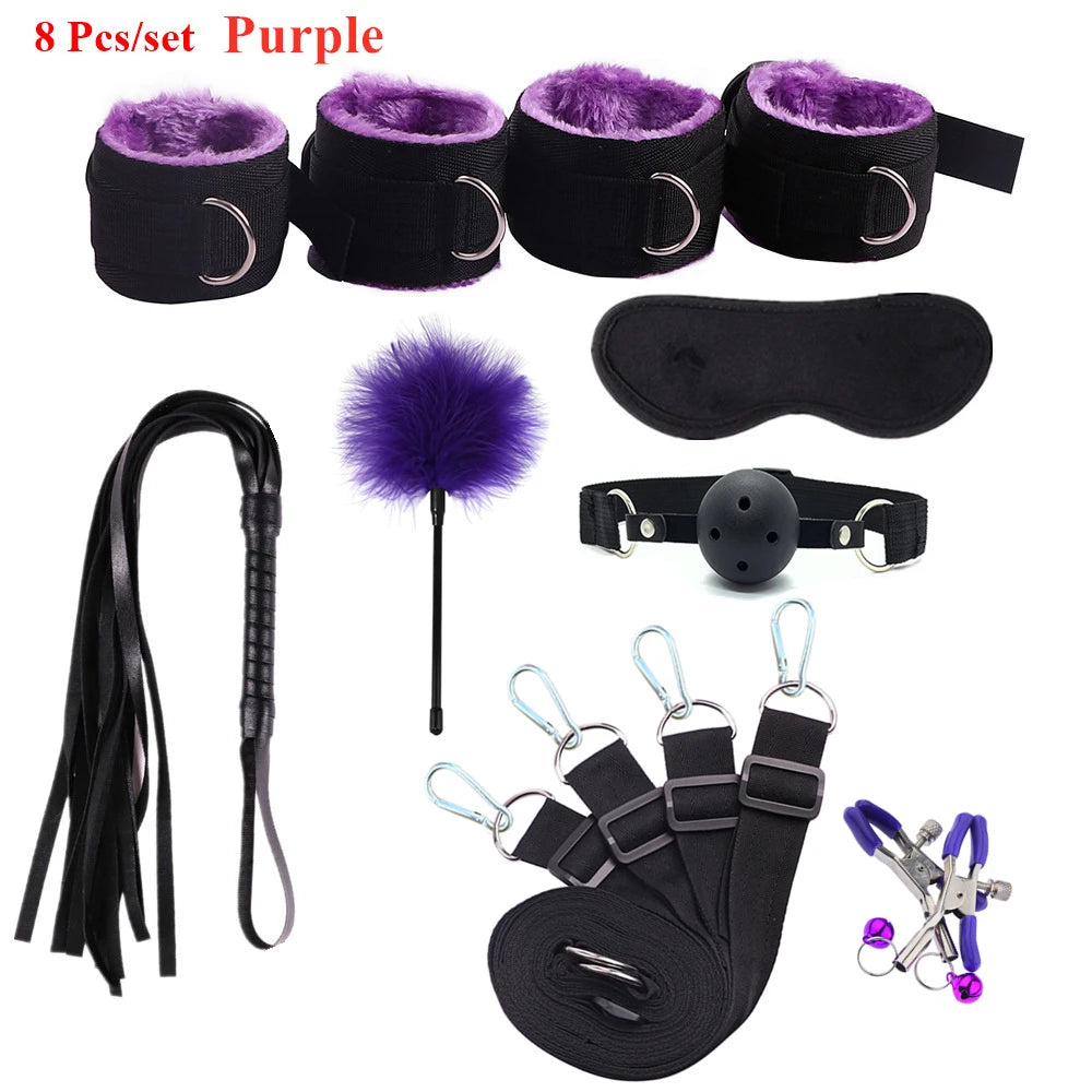 Adjustable Sex Toys For Women: BDSM Bondage Adult Set