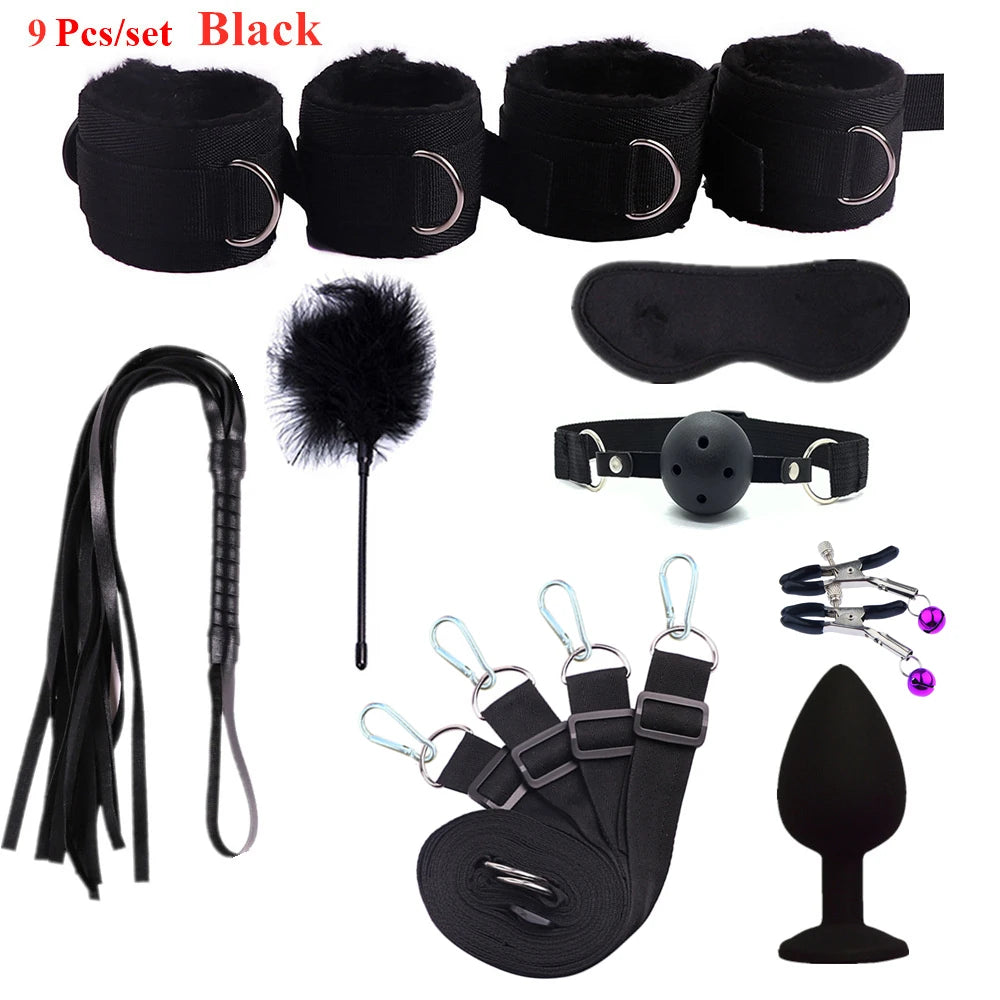 Adjustable Sex Toys For Women: BDSM Bondage Adult Set