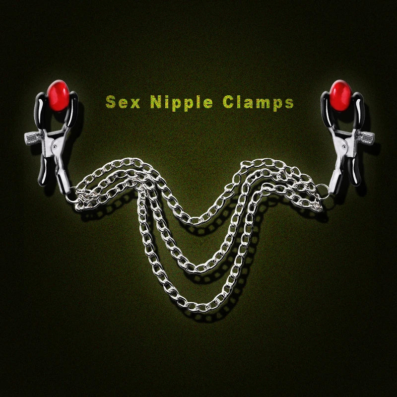 Erotic Nipple Clamps for Women Sex Toys For Women Bdsm Breast Stimulation Adult Supplies Sexy Game Exotic Accessories