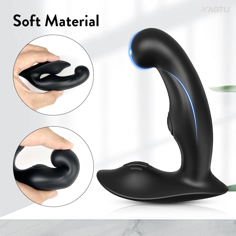 Premium Prostate Massager & Anal Plug – Remote Control Vibrating Butt Plug for Men Sex Toys Masturbation Tools