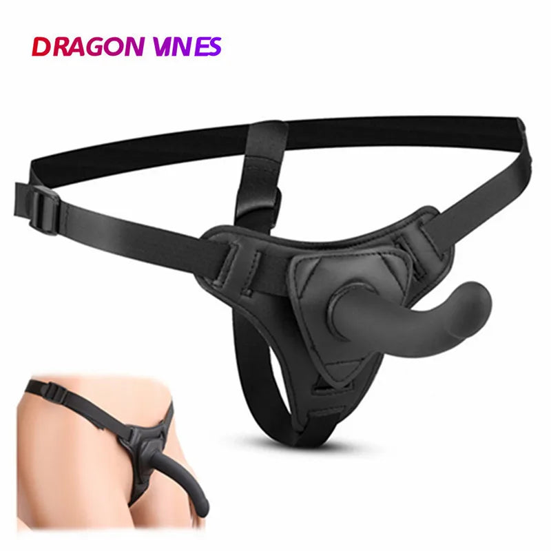 Dildo For Women Suction Cup Realistic Wearable Penis Belt Sexual Harness Strap On Panties Anal Sex Toys for Lesbian Gay