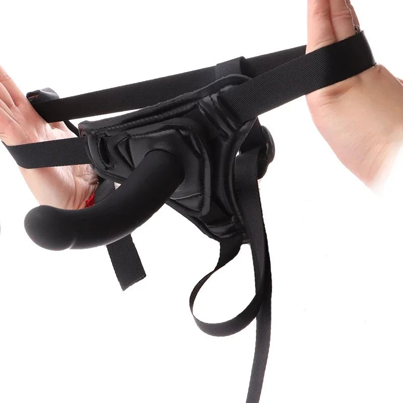 Dildo For Women Suction Cup Realistic Wearable Penis Belt Sexual Harness Strap On Panties Anal Sex Toys for Lesbian Gay