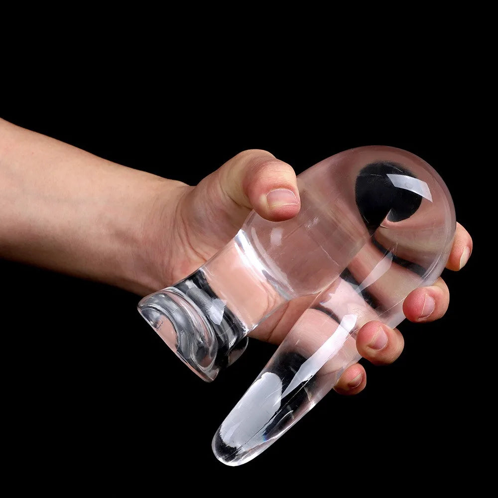 Transparent Big Dildos for Women Vagina Stimulator Anal Plug Artificial Animal Penis Female Masturbator Sex Toy Men Butt Dilator